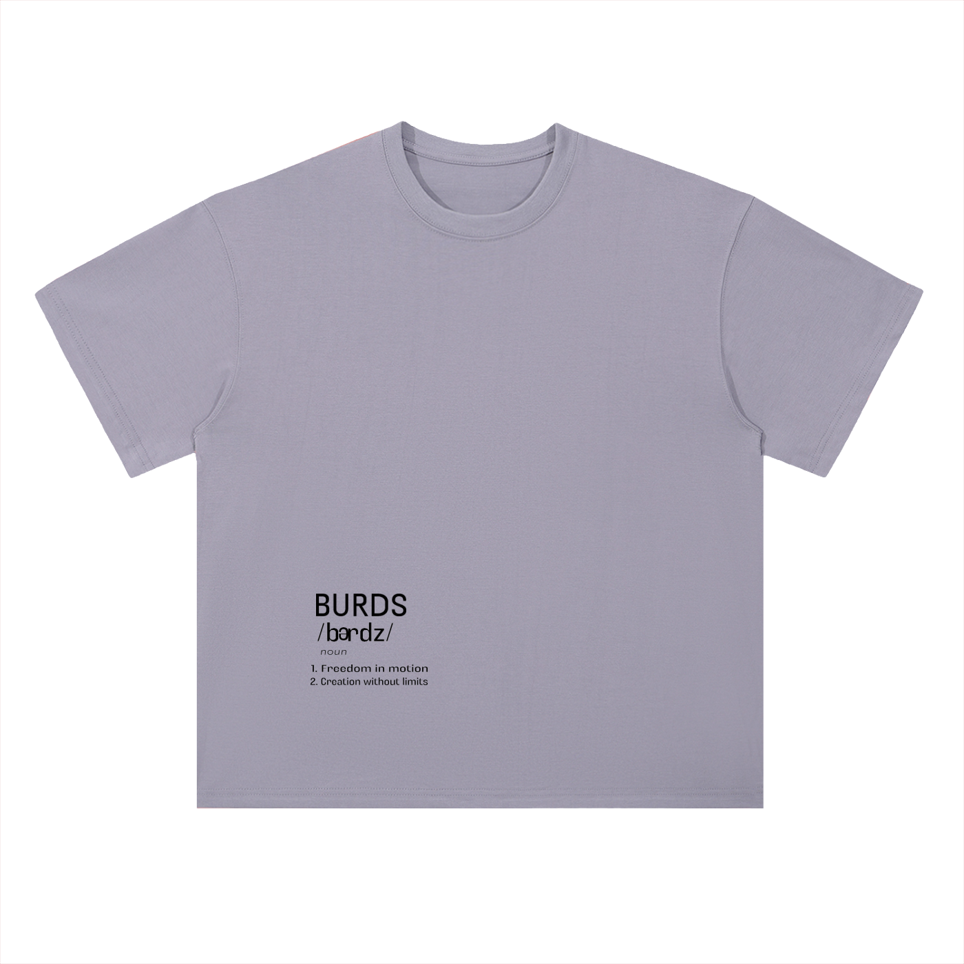 Heavyweight Drop Shoulder Cotton T-Shirt