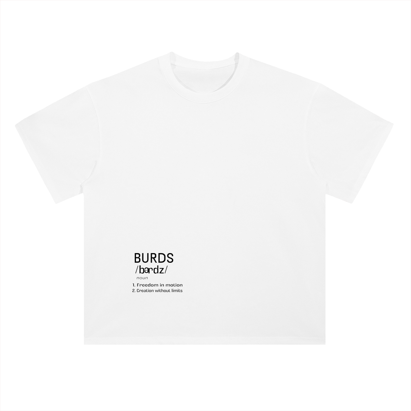 Heavyweight Drop Shoulder Cotton T-Shirt