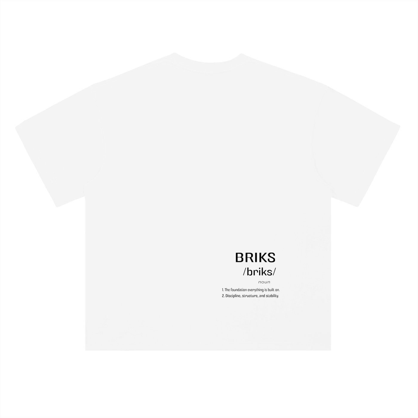 Heavyweight Drop Shoulder Cotton T-Shirt